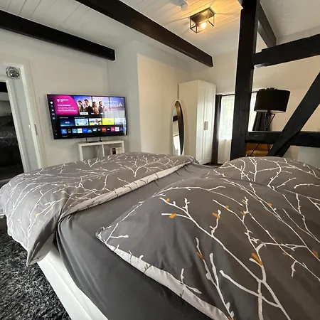 Fachwerkhaus Mit 2 Getrennten Schlafzimmern, Wohnzimmer Und Kueche Prázdninový dům