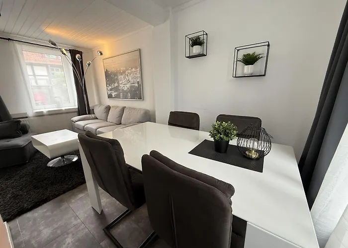 Fachwerkhaus Mit 2 Getrennten Schlafzimmern, Wohnzimmer Und Kueche 度假居 *