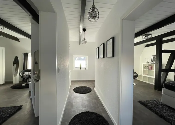 Tatil Evi Fachwerkhaus Mit 2 Getrennten Schlafzimmern, Wohnzimmer Und Kueche Bückeburg